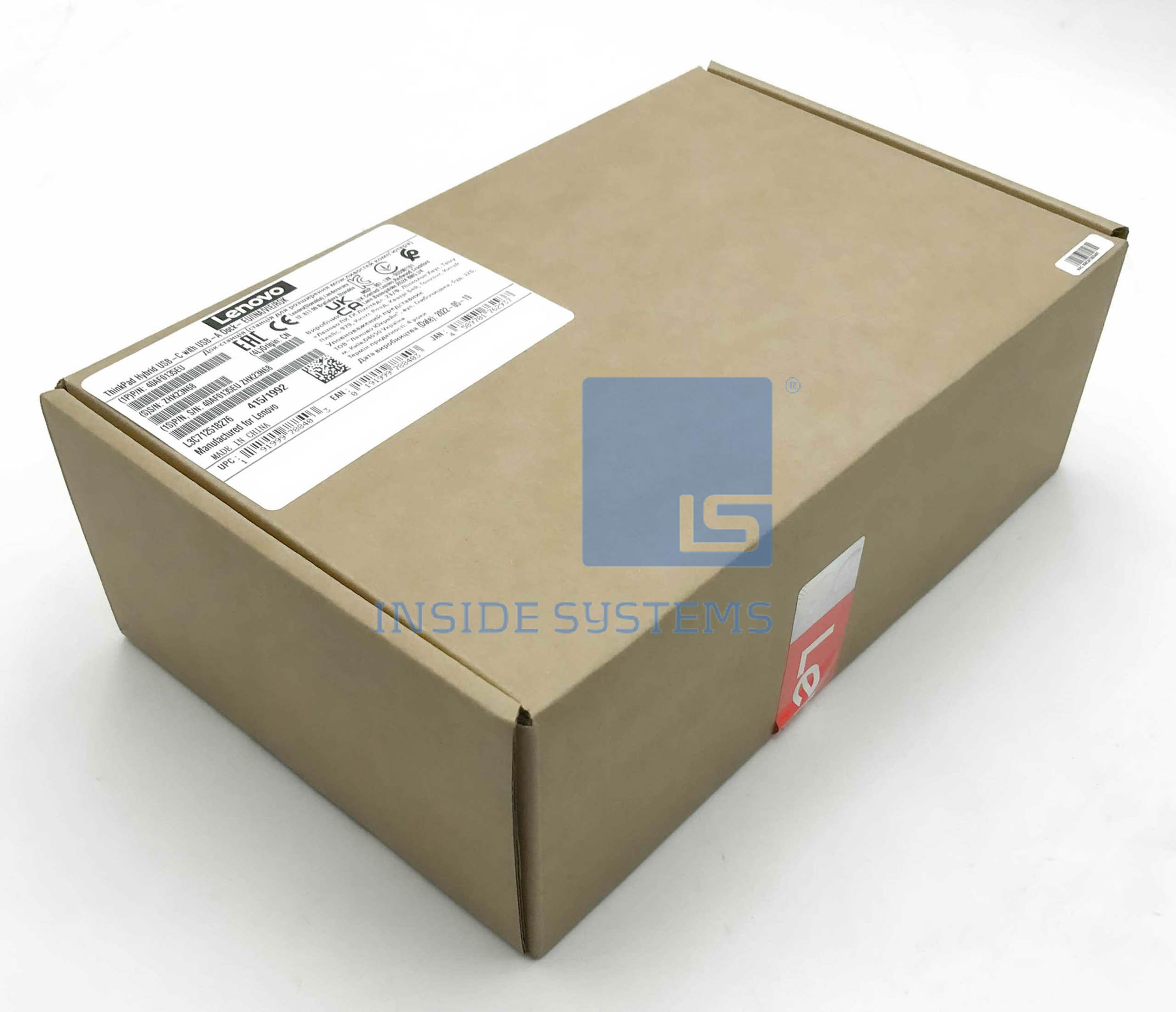 40AF0135EU-01 - ThinkPad Hybrid Docking Station USB-C 4 40AF0135EU-01 - ThinkPad Hybrid Docking Station USB-C - Image 3