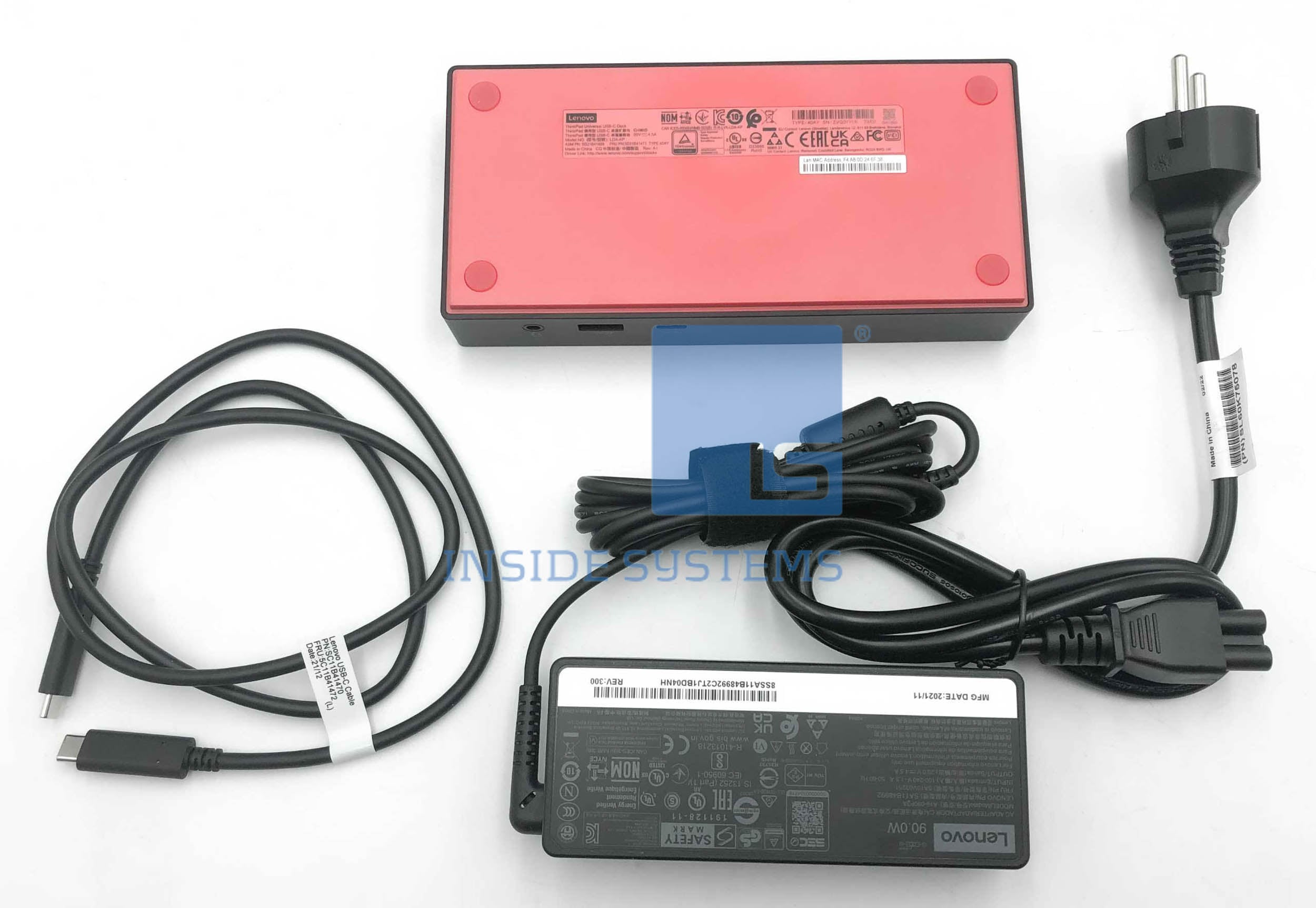 40AY0090EU-02 - ThinkPad Universel USB-C Dock 5 40AY0090EU-02 - ThinkPad Universel USB-C Dock - Image 3