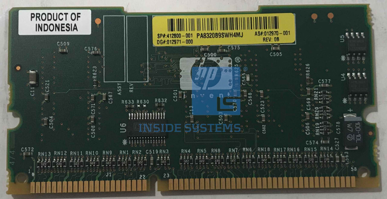 412800-001 - HP 64MB Cache Module E200 | Inside Systems A/S