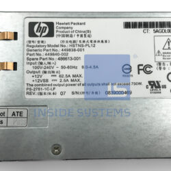 Alternative view of 449838-001 - HP 750W POWER SUPPLY