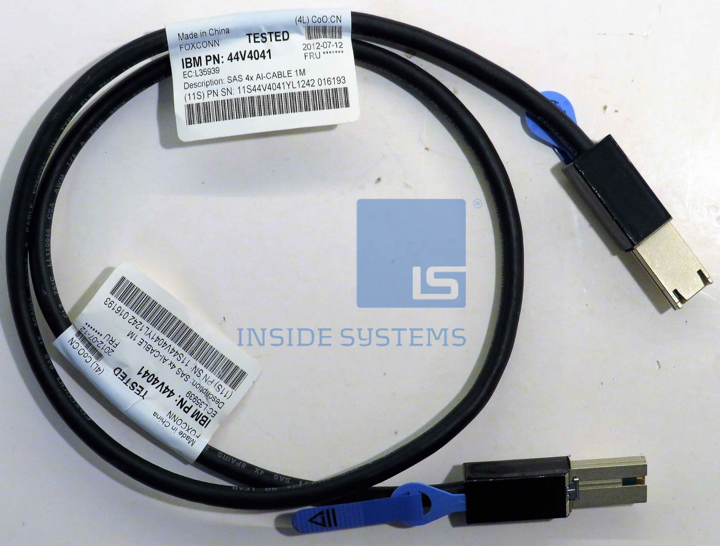 44V4041 - 1.0M SAS Cable (AI) 4 44V4041 A