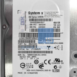Alternative view of 44W2240 - IBM 450GB 15KRPM 6Gbps SAS 3.5" HDD