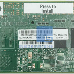 Alternative view of 44W3392 - LENOVO SERVERAID M5200 1GB CACHE RAID5