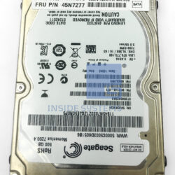 Alternative view of 45N7033 - 500GB 7.2K 3Gbps 2.5" SATA HDD