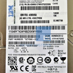 Alternative view of 45W3950 - 146GB 15K RPM SFF SED Module (I14C)