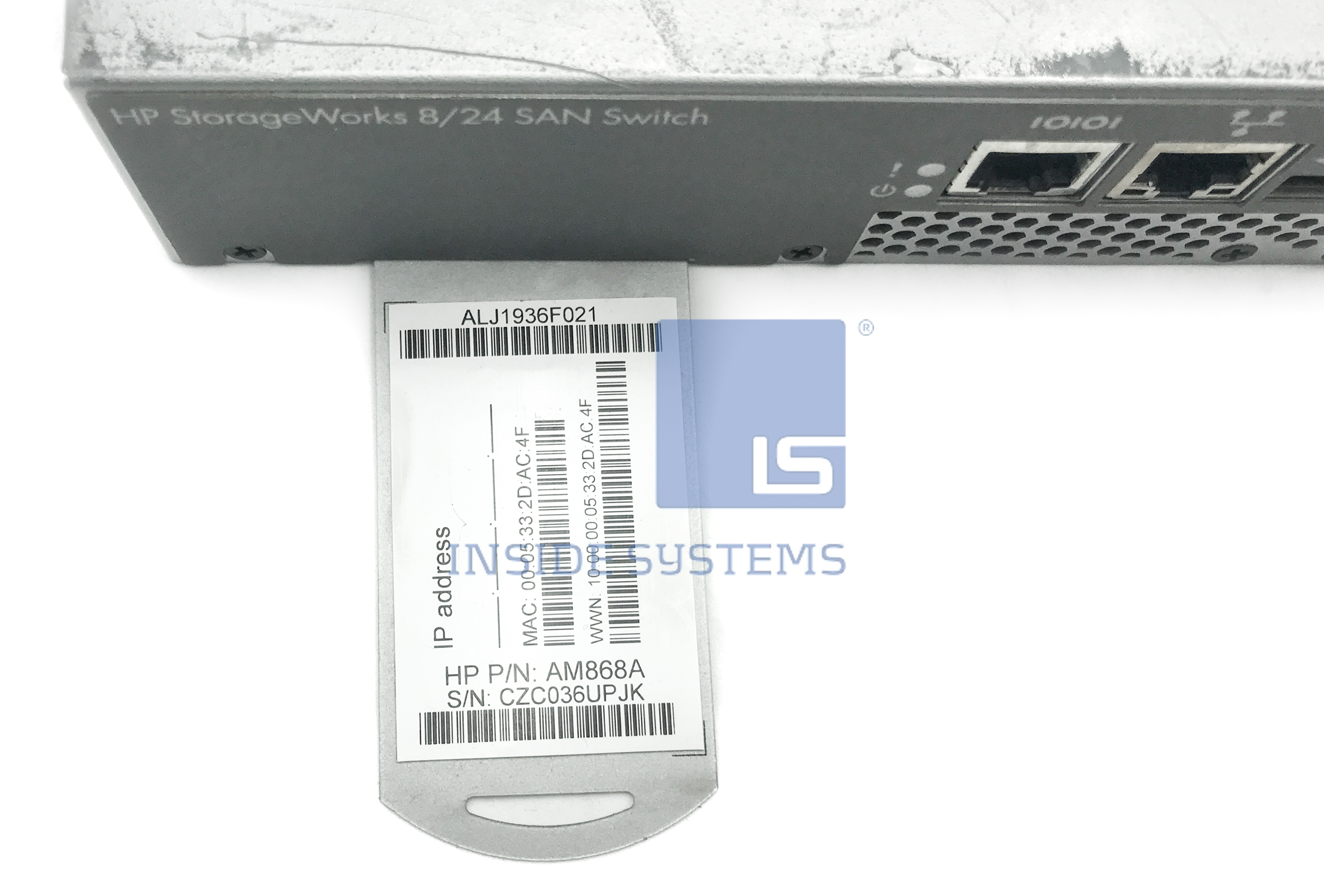 492292-001-04 - HP STORAGEWORKS 8/24 BASE (16) ACTV 7 492292-001-04 - HP STORAGEWORKS 8/24 BASE (16) ACTV - Image 5