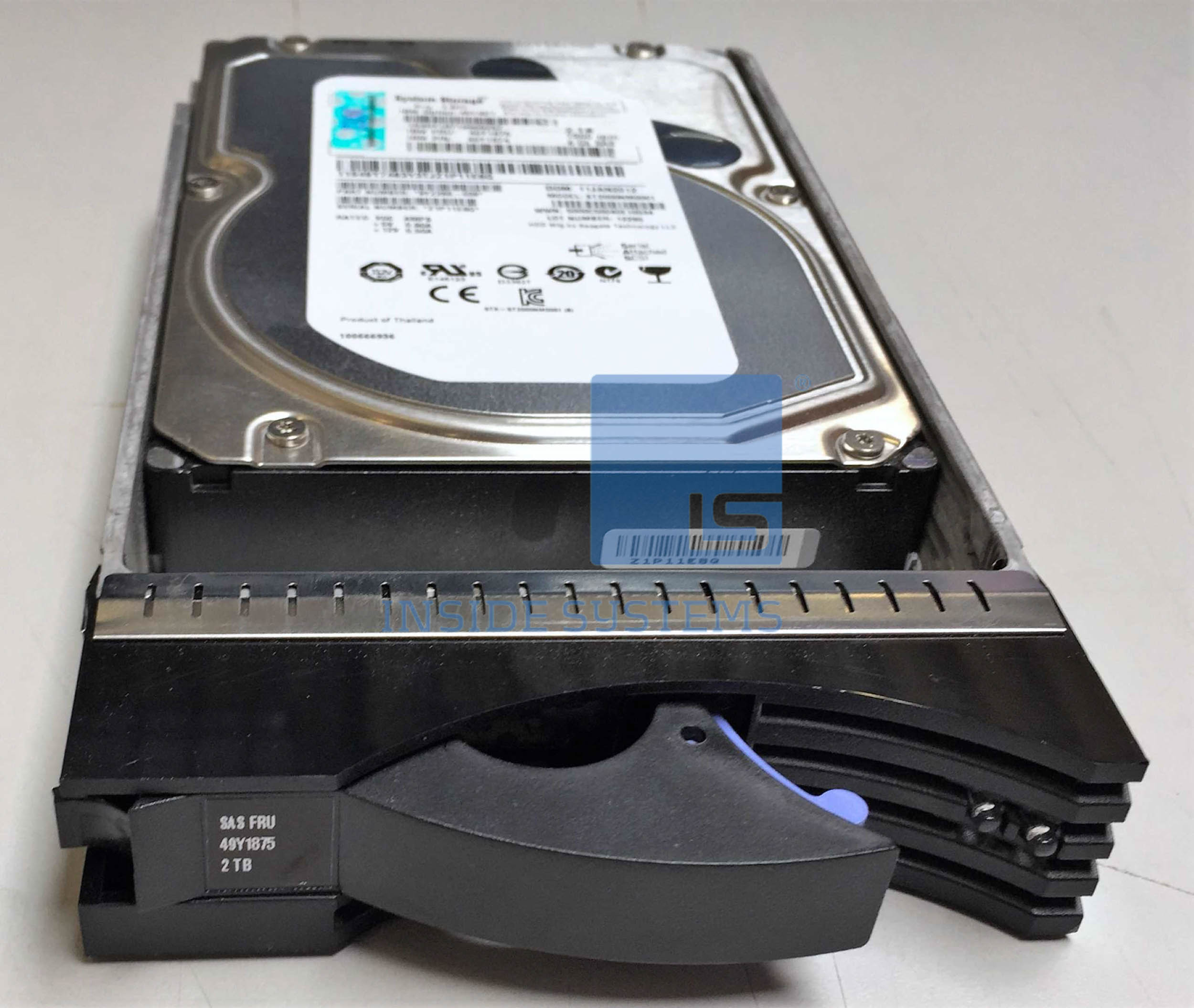 49Y1875 - 2TB 7.2K 3.5-inch NL SAS HDD 4 49Y1875 - 2TB 7.2K 3.5-inch NL SAS HDD - Image 2