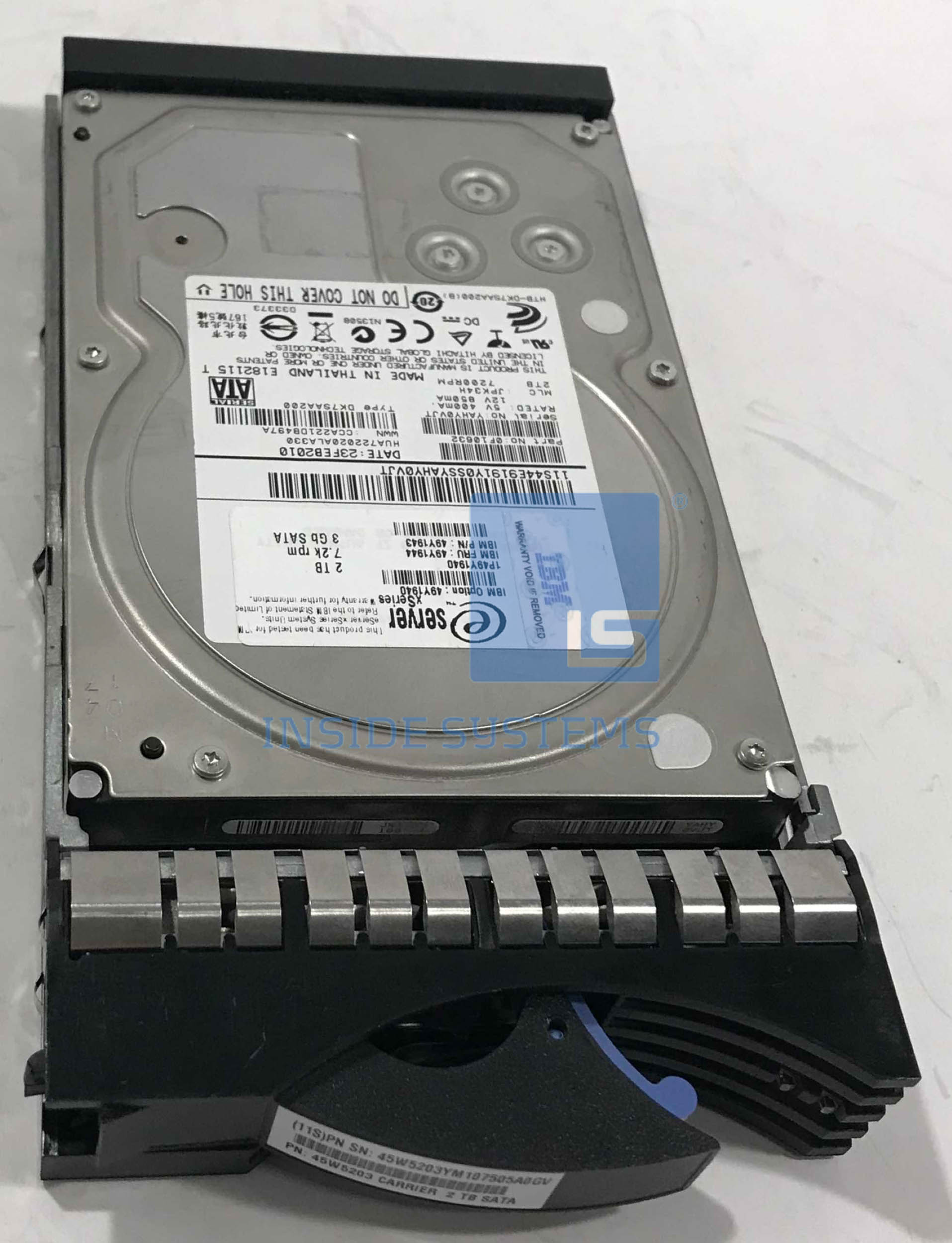 49Y1940 - 2TB 7.2KRPM Dual Port SATA 3.5" HS HDD 6 49Y1940 - 2TB 7.2KRPM Dual Port SATA 3.5" HS HDD - Image 4