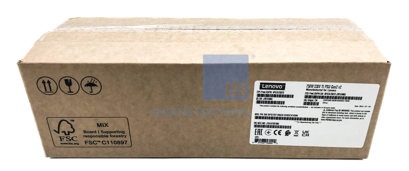 4P57A75973 01 750W Power Supply Titanium Inside Systems A S 4P57A75973 01 750W Power Supply Titanium Inside Systems A S