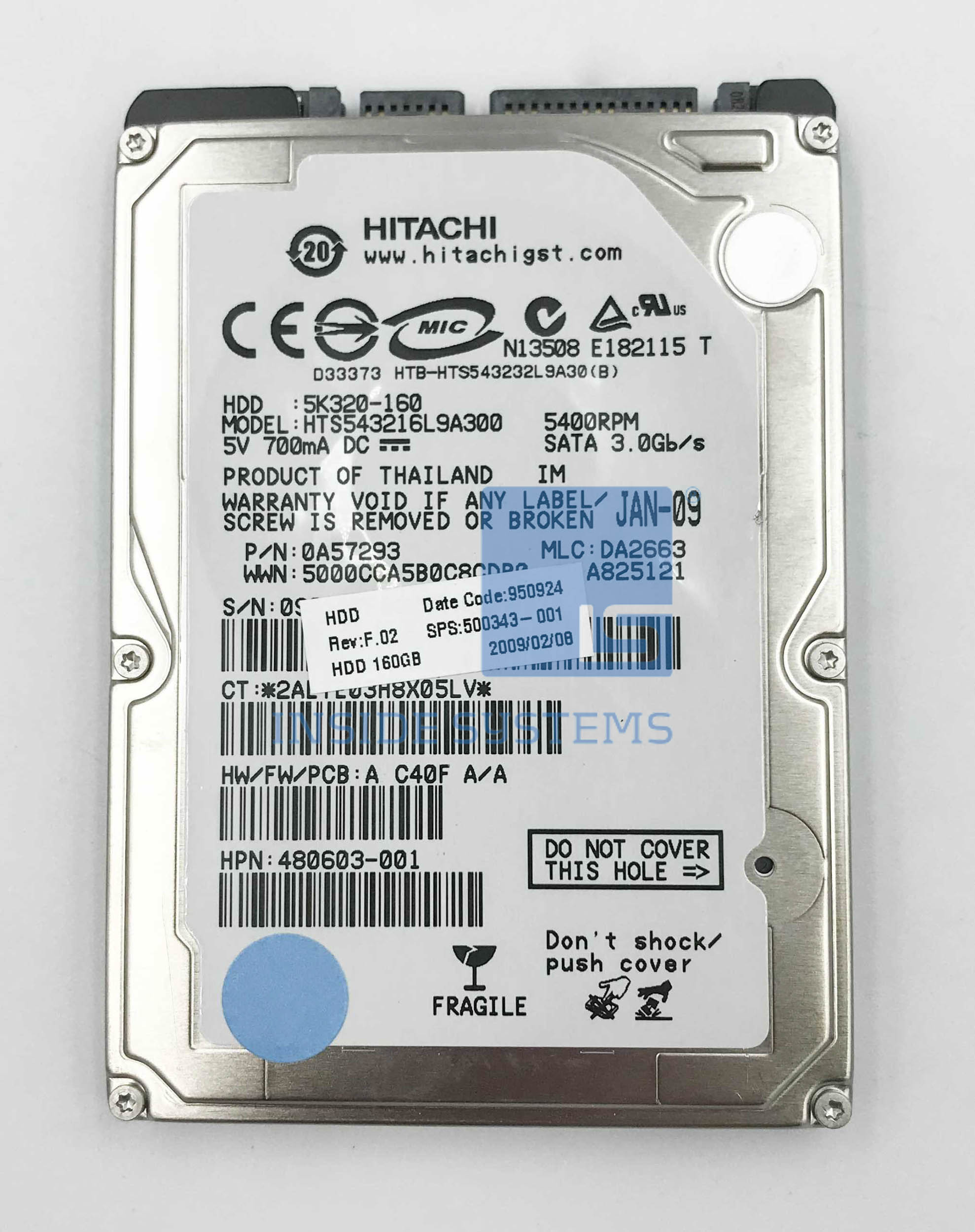 500343 001 03 A