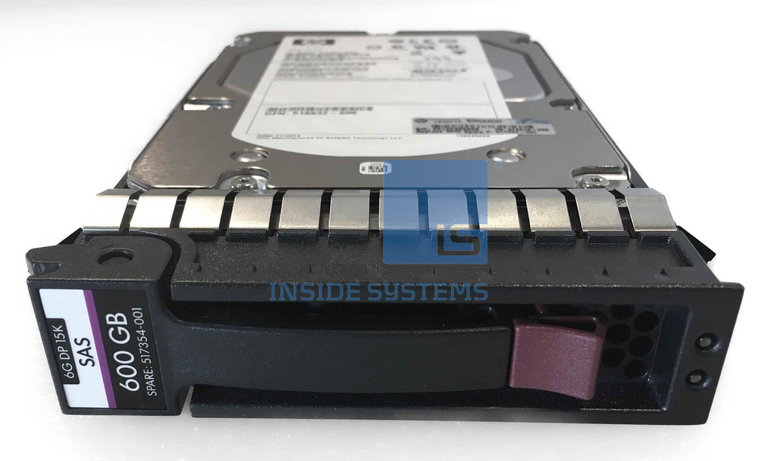 516828-B21 - HP 600GB 6G 15K 3.5" DP SAS HDD 9 516828 B21 A
