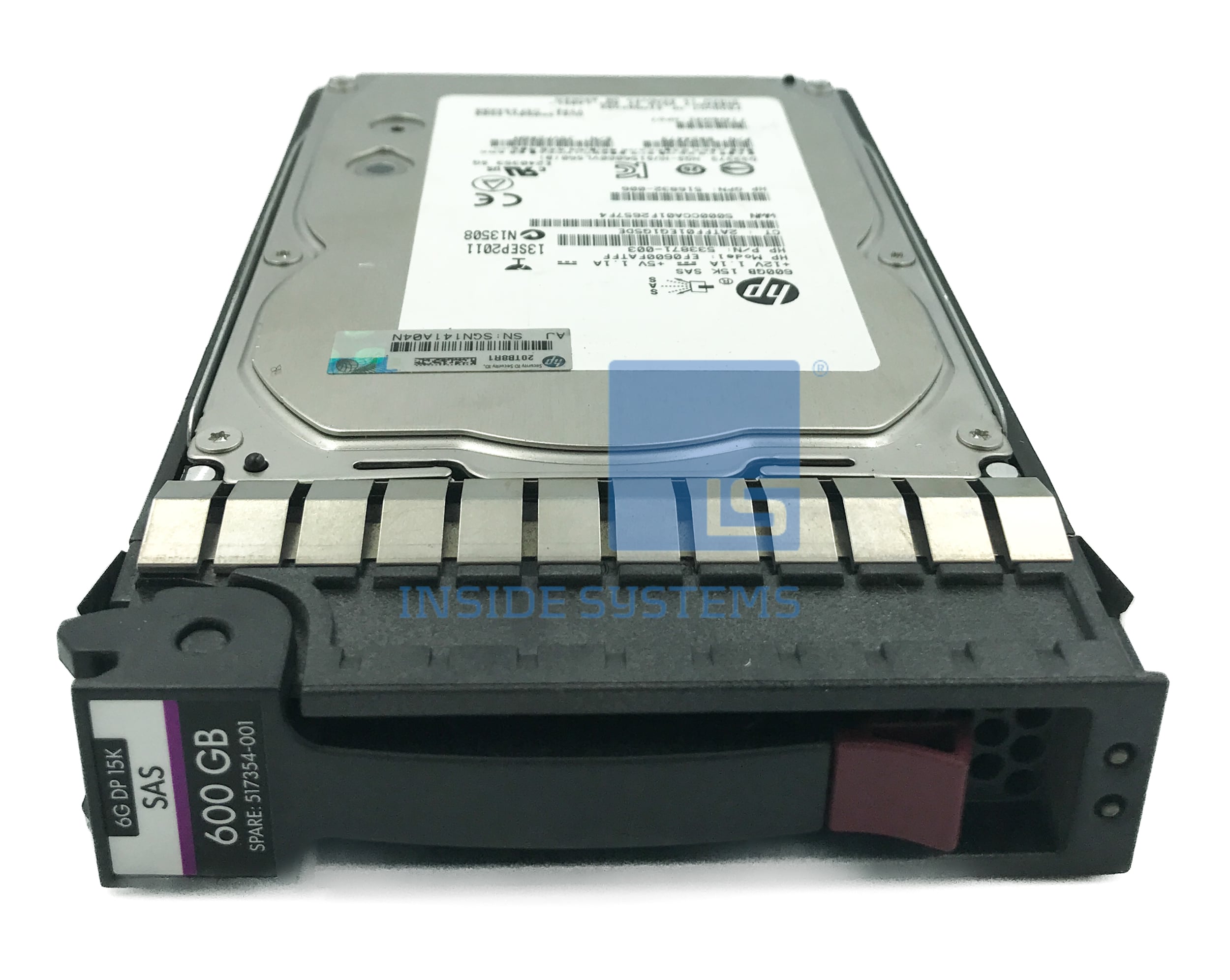 517354-001 - 600GB 15K 6G DP ST SAS 3.5" HDD 2 517354-001 - 600GB 15K 6G DP ST SAS 3.5" HDD - Image 2