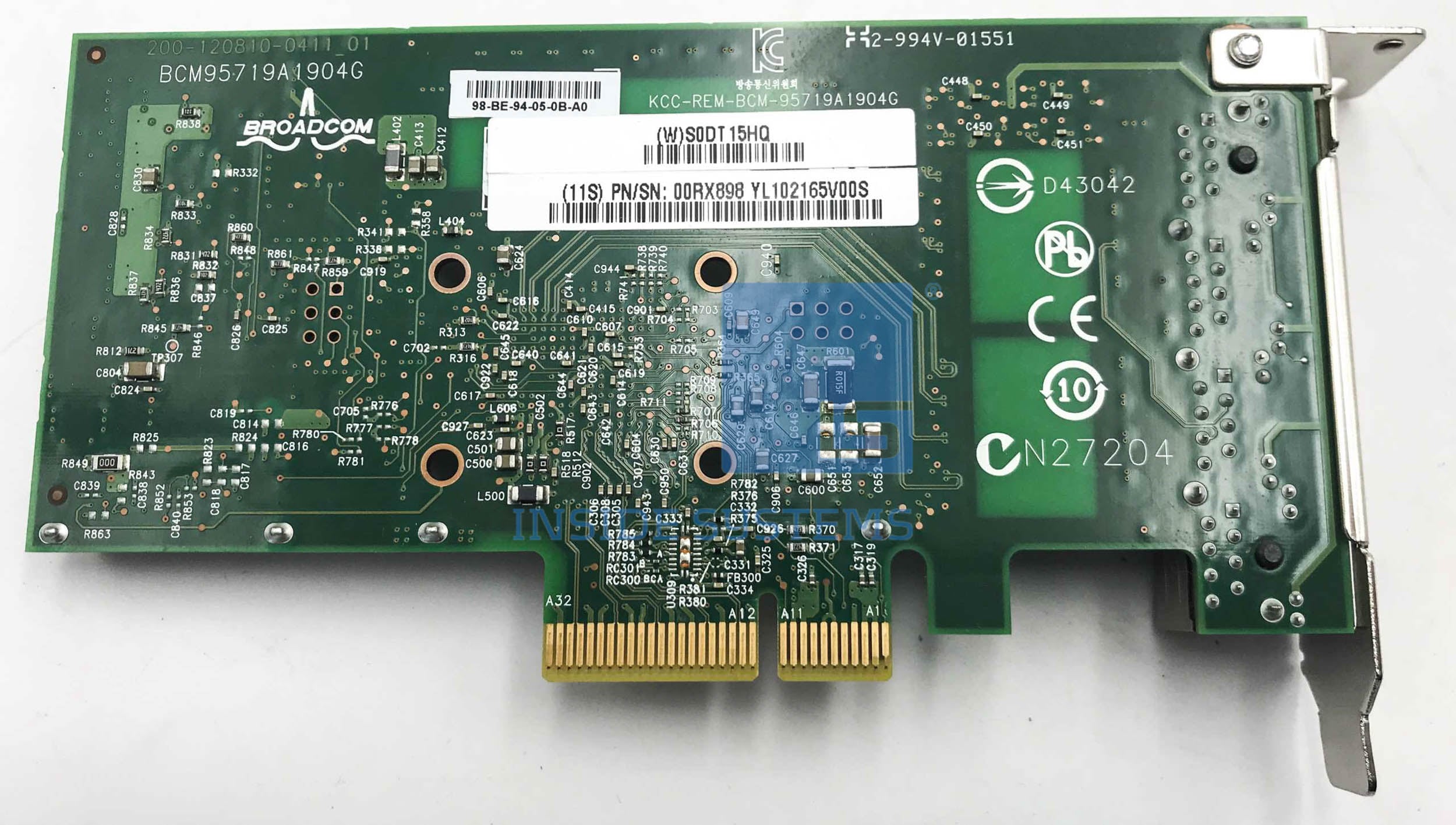 5260 - PCIe2 4 port 1GbE Adapter Low Profile 3 5260 - PCIe2 4 port 1GbE Adapter Low Profile