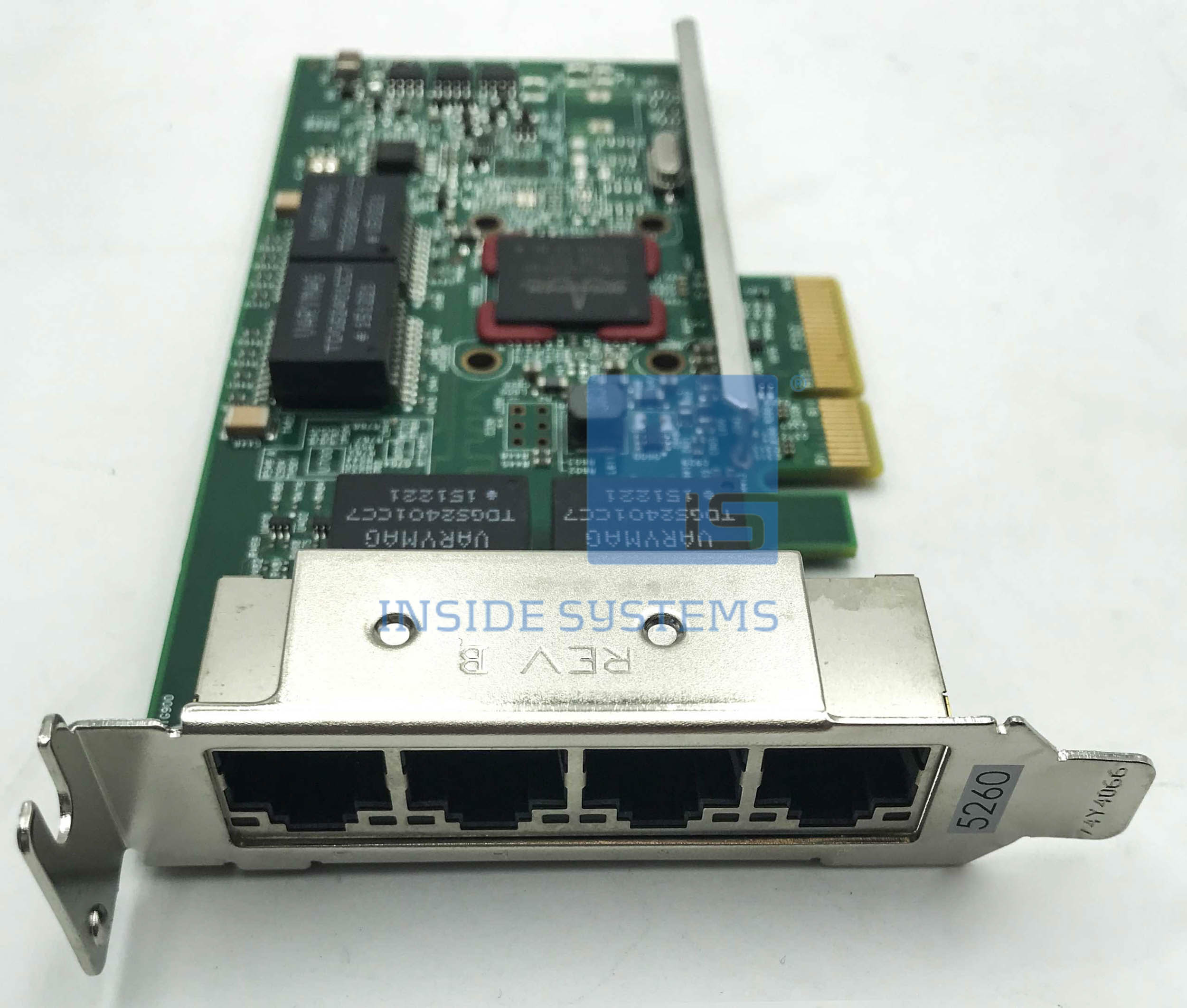 5260 - PCIe2 4 port 1GbE Adapter Low Profile 4 5260 - PCIe2 4 port 1GbE Adapter Low Profile - Image 2
