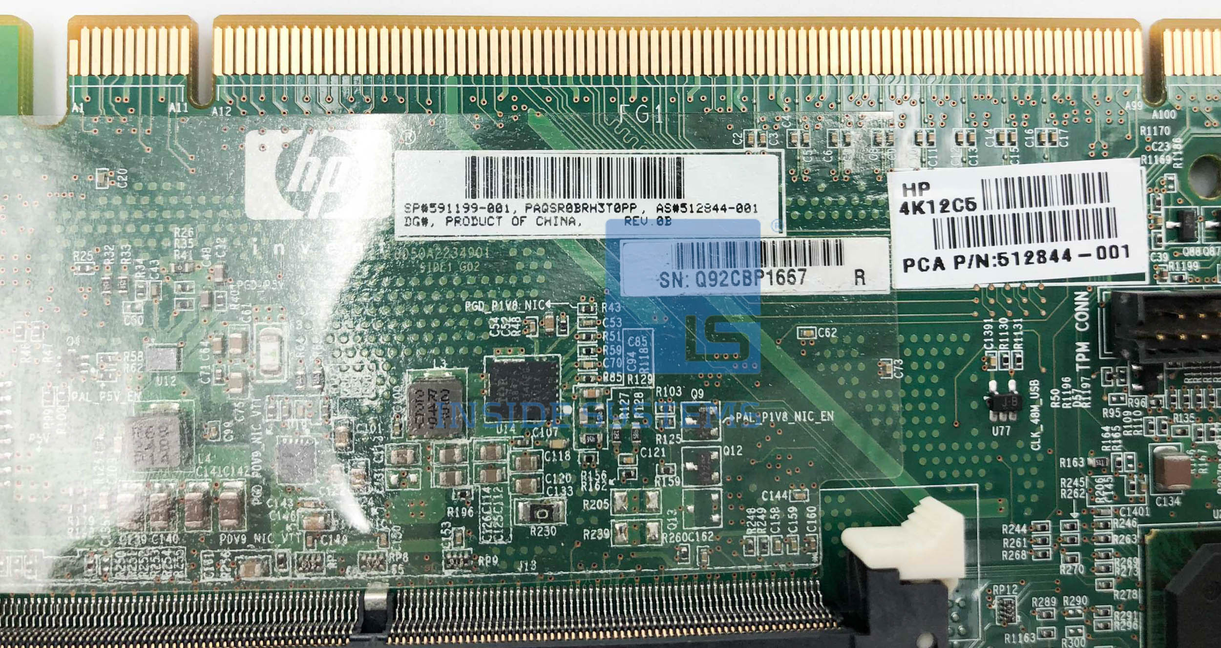 591199-001 - HP DL580 G7 SPI Board 5 591199-001 - HP DL580 G7 SPI Board - Image 3