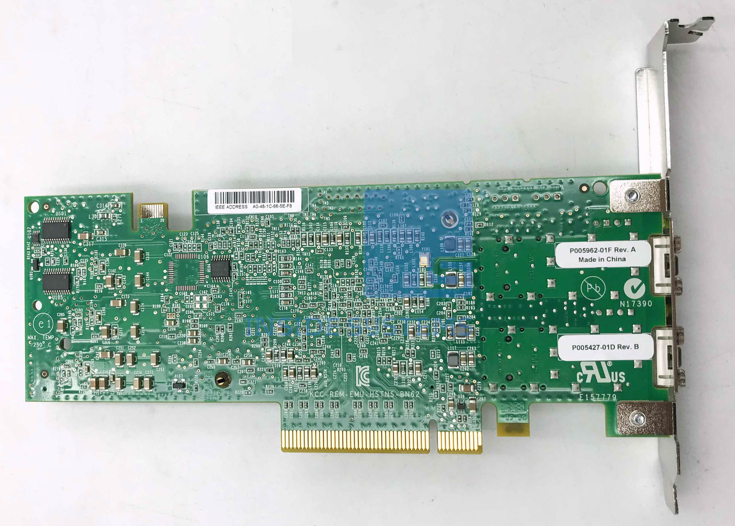 614506-001 - HP NC552SFP 10GbE 2-port Ethernet Adapt 5 614506-001 - HP NC552SFP 10GbE 2-port Ethernet Adapt - Image 3