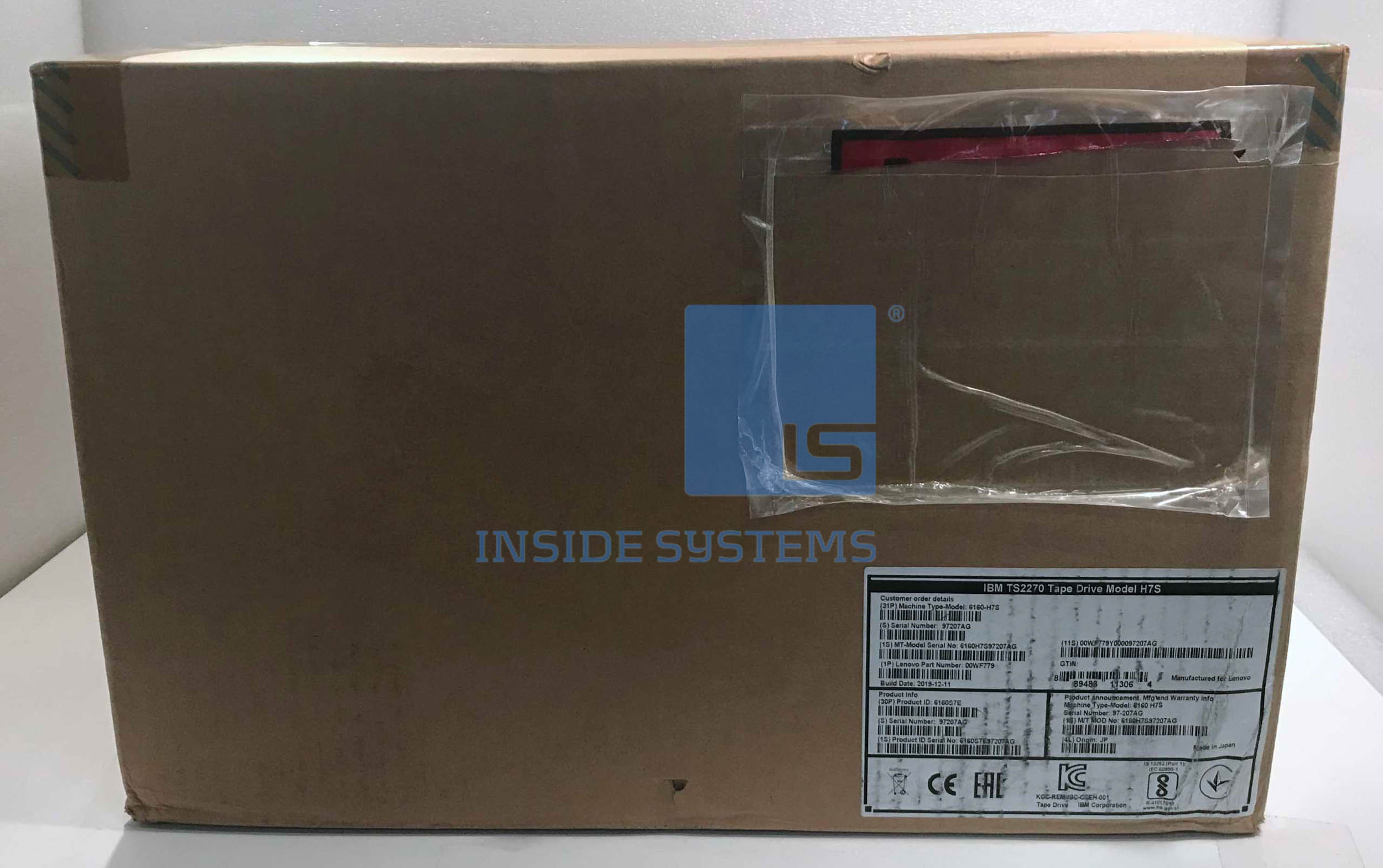 6160-H7S-01 - IBM TS2270 Tape Drive Model H7S 4 6160-H7S-01 - IBM TS2270 Tape Drive Model H7S - Image 3