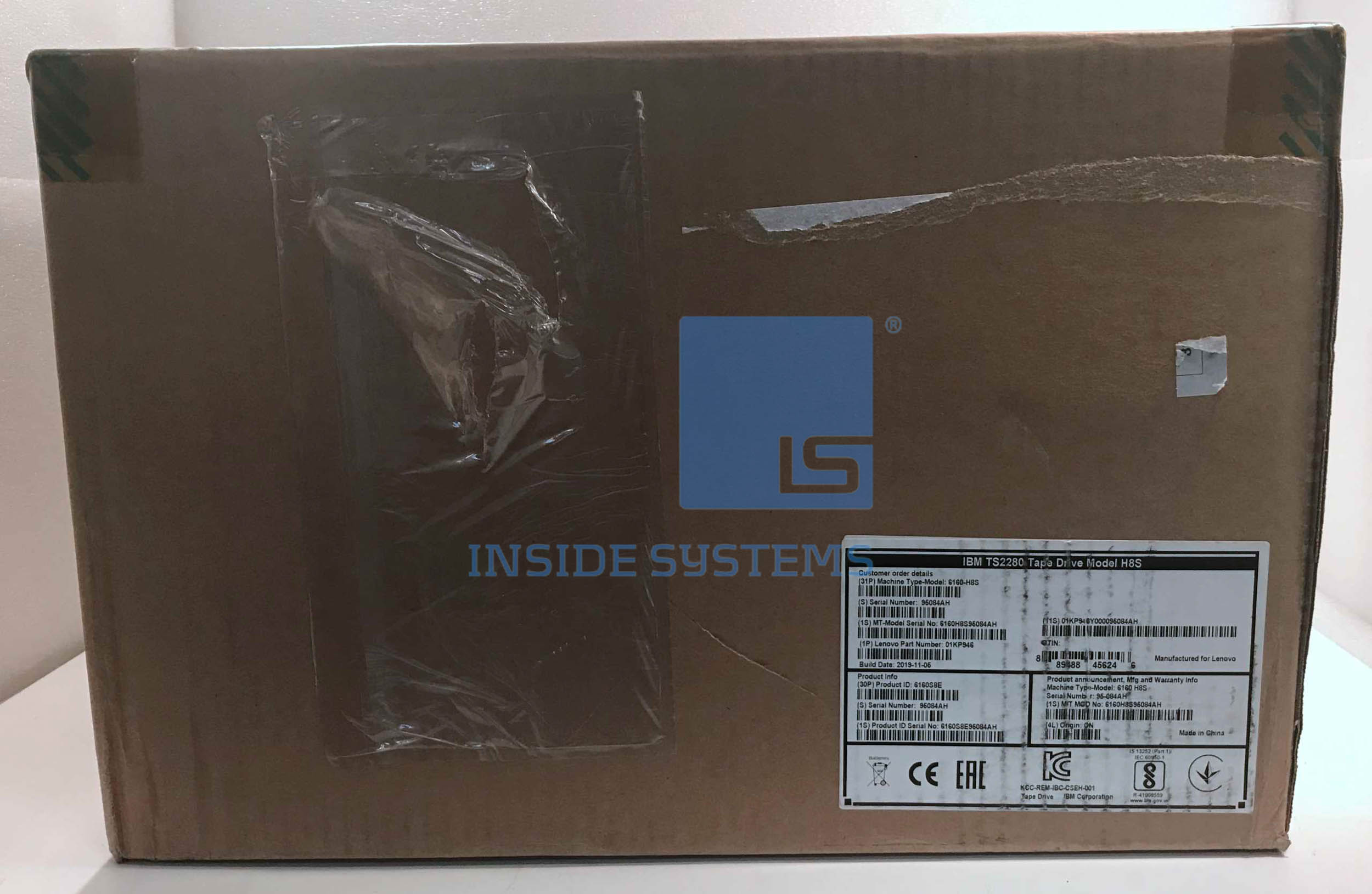 6160-H8S-01 - IBM TS2280 Tape Drive Model H8S - HH SAS 2 6160-H8S-01 - IBM TS2280 Tape Drive Model H8S - HH SAS - Image 2