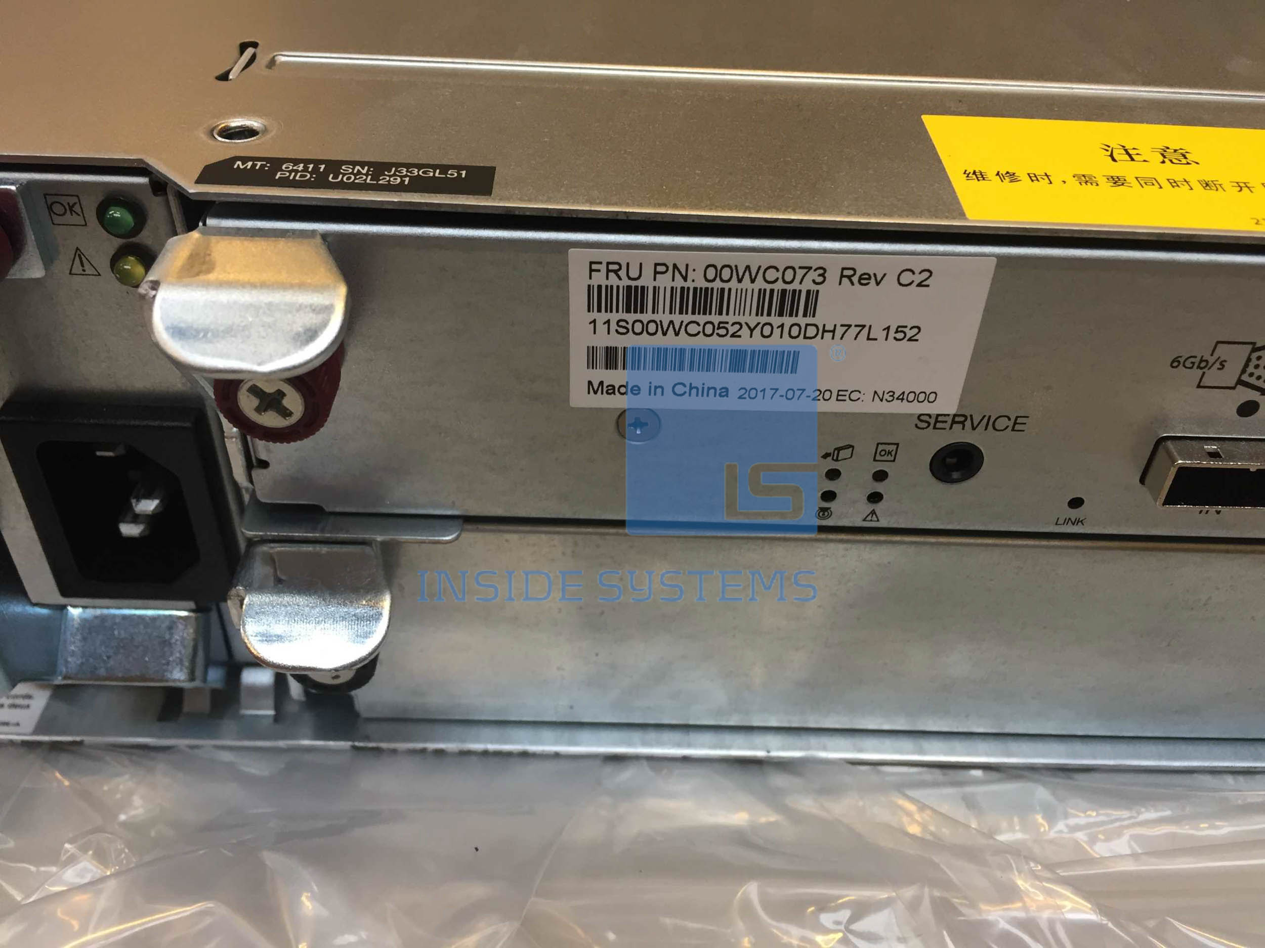 64111B3-02 - D1024 SFF Disk Expansion Single SAS IO 3 64111B3-02 - D1024 SFF Disk Expansion Single SAS IO - Image 2