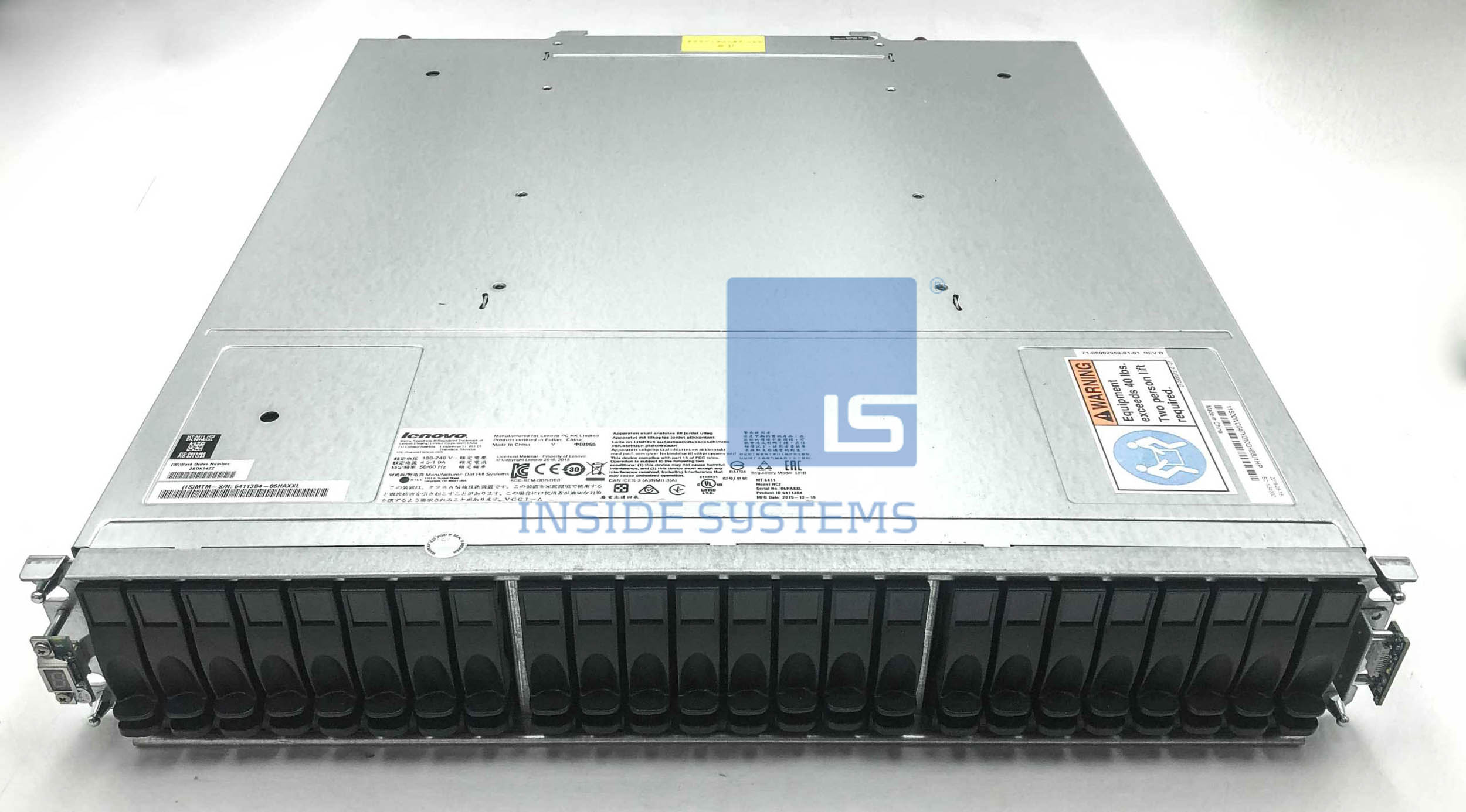 64113B4 - S3200 SFF Chassis SAS Dual Controller 3 64113B4 A