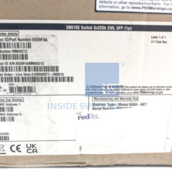 Alternative view of 6559F4A-01 - DB610S, 8-Port, 8x32GB SWL SFP, 1PSU