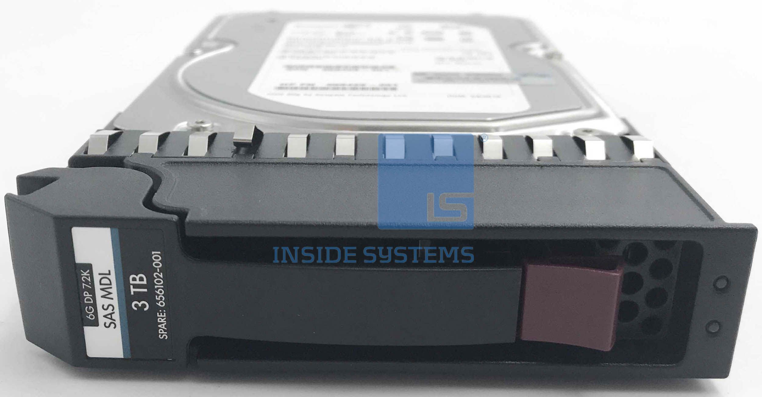 656102-001 - HPE 3TB 7.2K RPM 6G SAS 3.5" HDD 4 656102-001 - HPE 3TB 7.2K RPM 6G SAS 3.5" HDD - Image 2