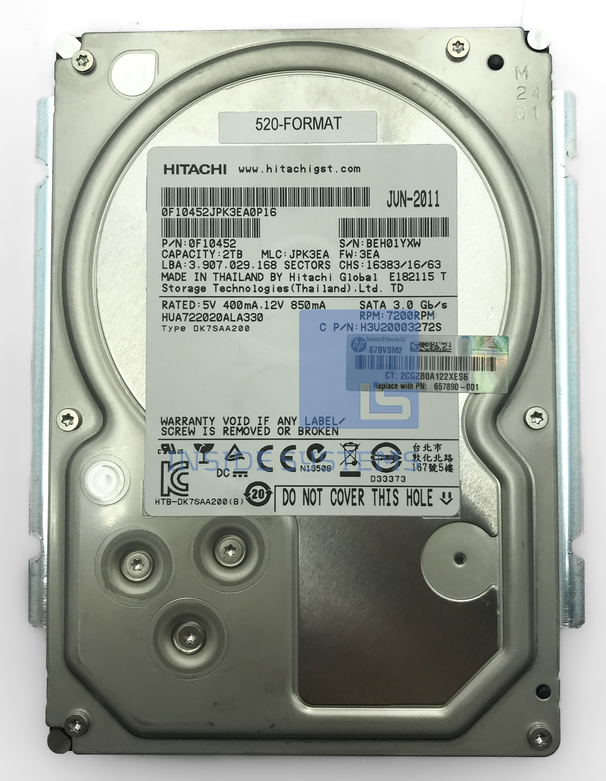 657890 001 A