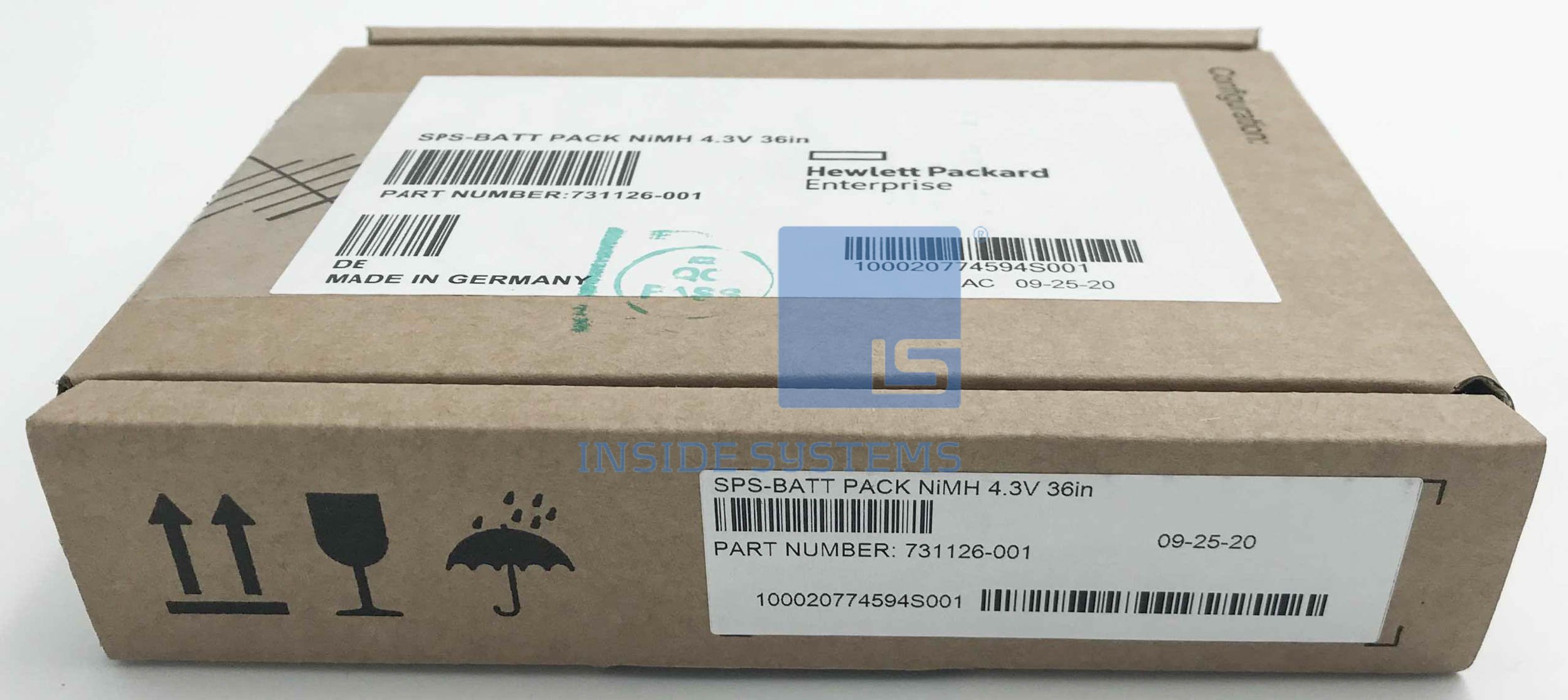 731126-001-01 - HPE Battery Pack 4.3V NiMH 36" 6 731126-001-01