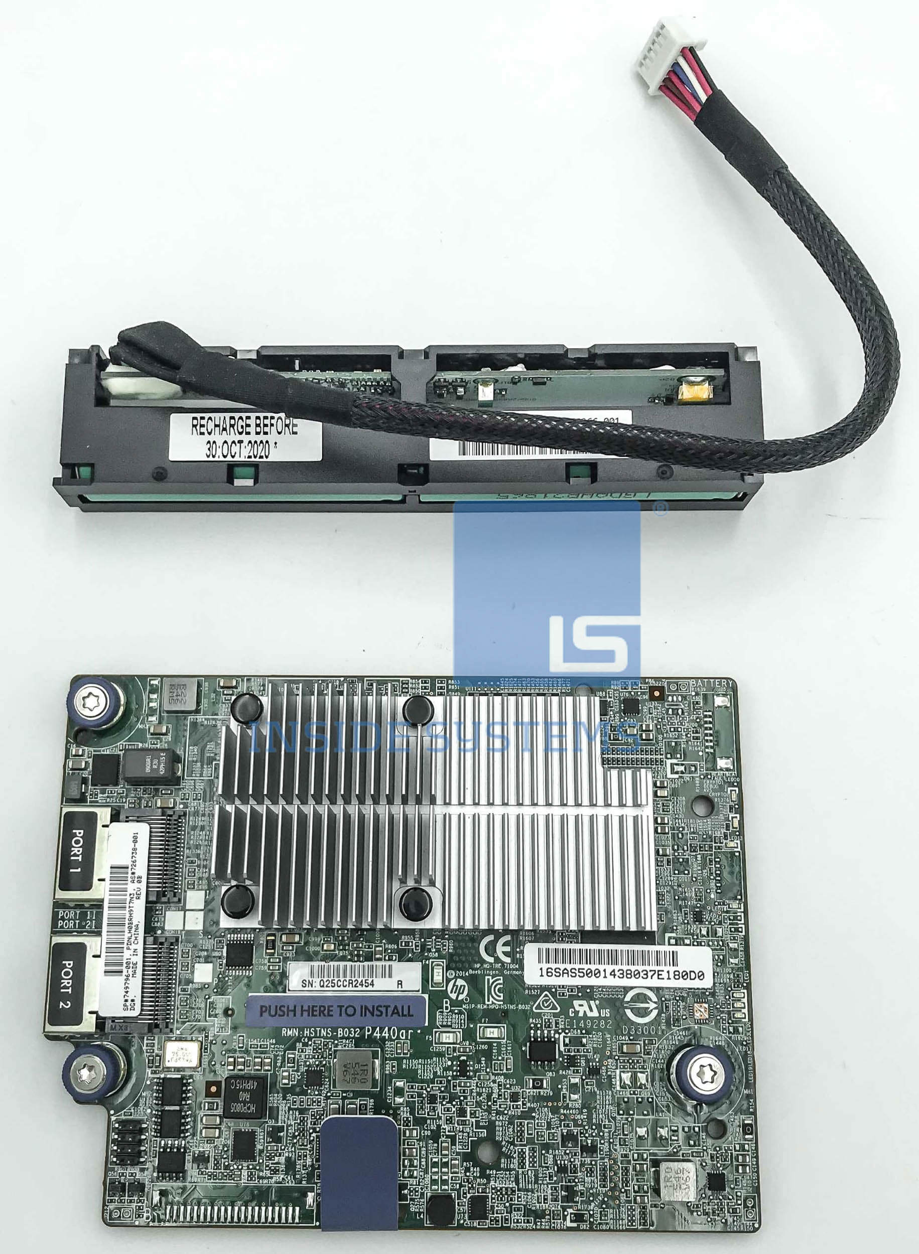 749974-B21 - HP Smart Array P440ar2GB FBWC 12Gb 2port 3 749974-B21 - HP Smart Array P440ar2GB FBWC 12Gb 2port