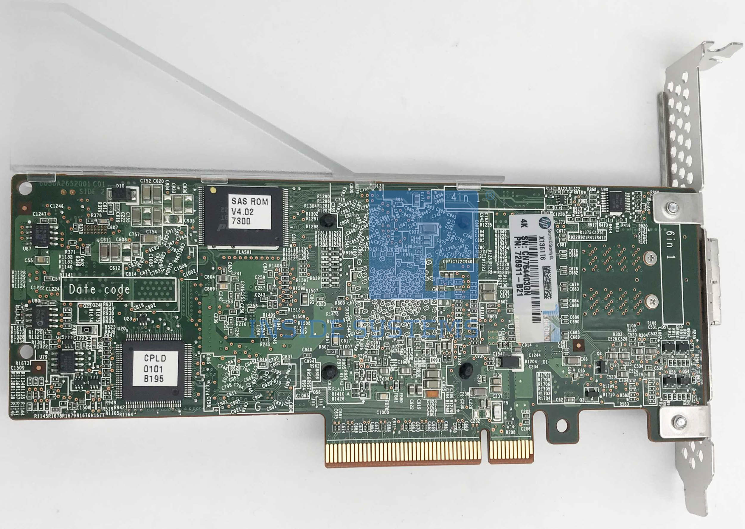 750054-001 - HP H241 12GBHBA PCIe3 x8 SAS Adapter 4 750054 001 A