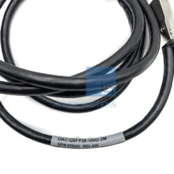 Alternative view of 76V43 - DELL 100G QSFP28 to QSFP28 2M DAC Cable