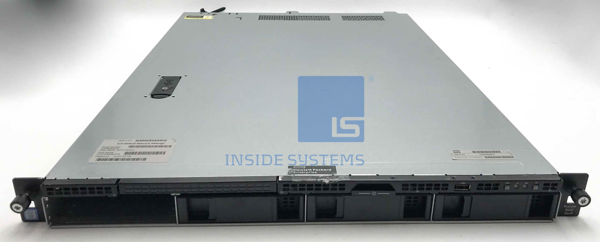 777403-B21-04 - HPE DL60 G9 4-LFF w/550w Int PSU CTO 5 777403 B21 04 A