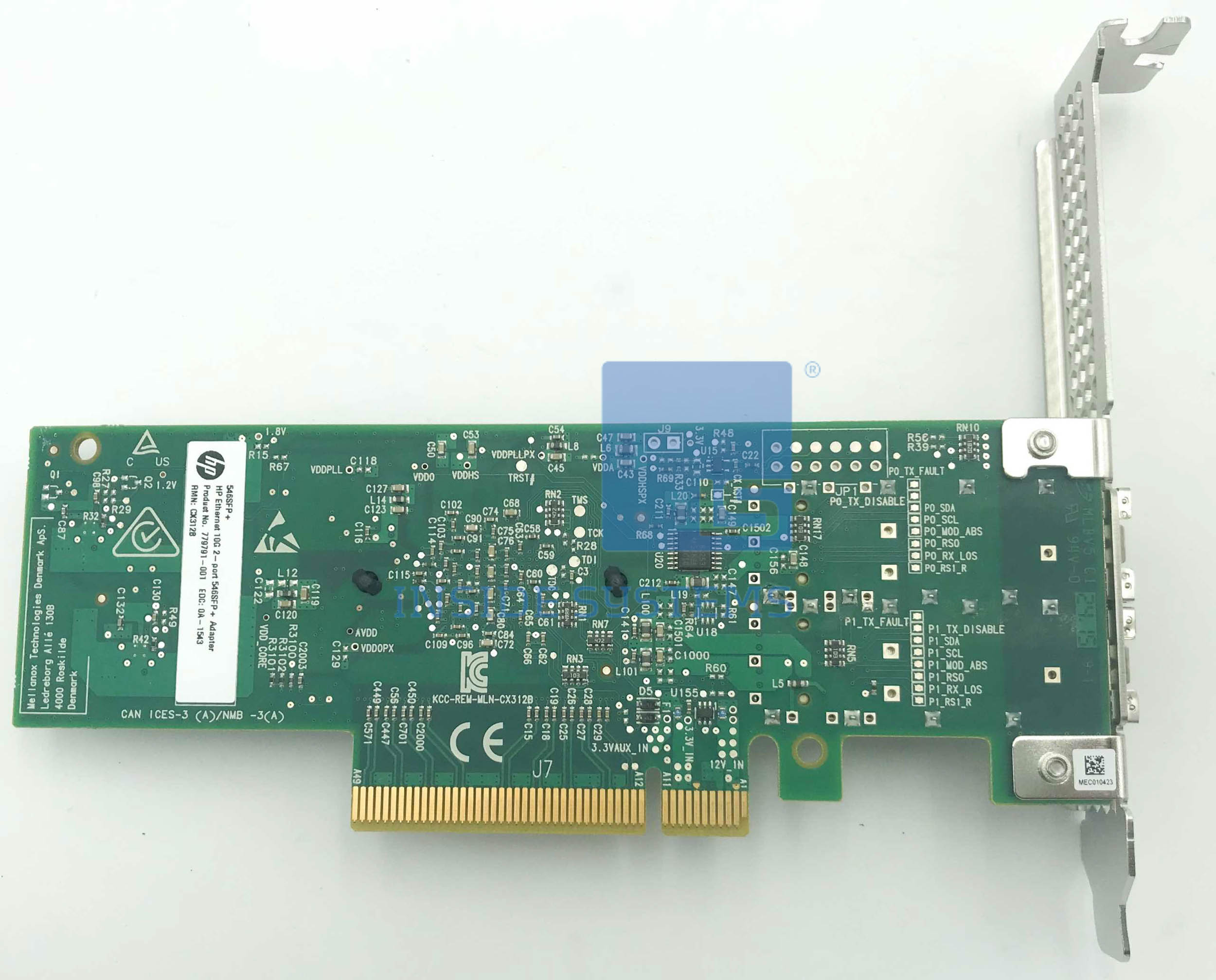 779793-B21 - HPE 546SFP+ 10GB 2-Port Adapter 4 779793-B21 - HPE 546SFP+ 10GB 2-Port Adapter - Image 2