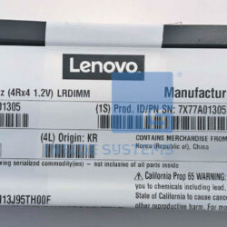 Alternative view of 7X77A01305-01 - 64GB DDR4 2666MHz 4Rx4 1.2V LRDIMM
