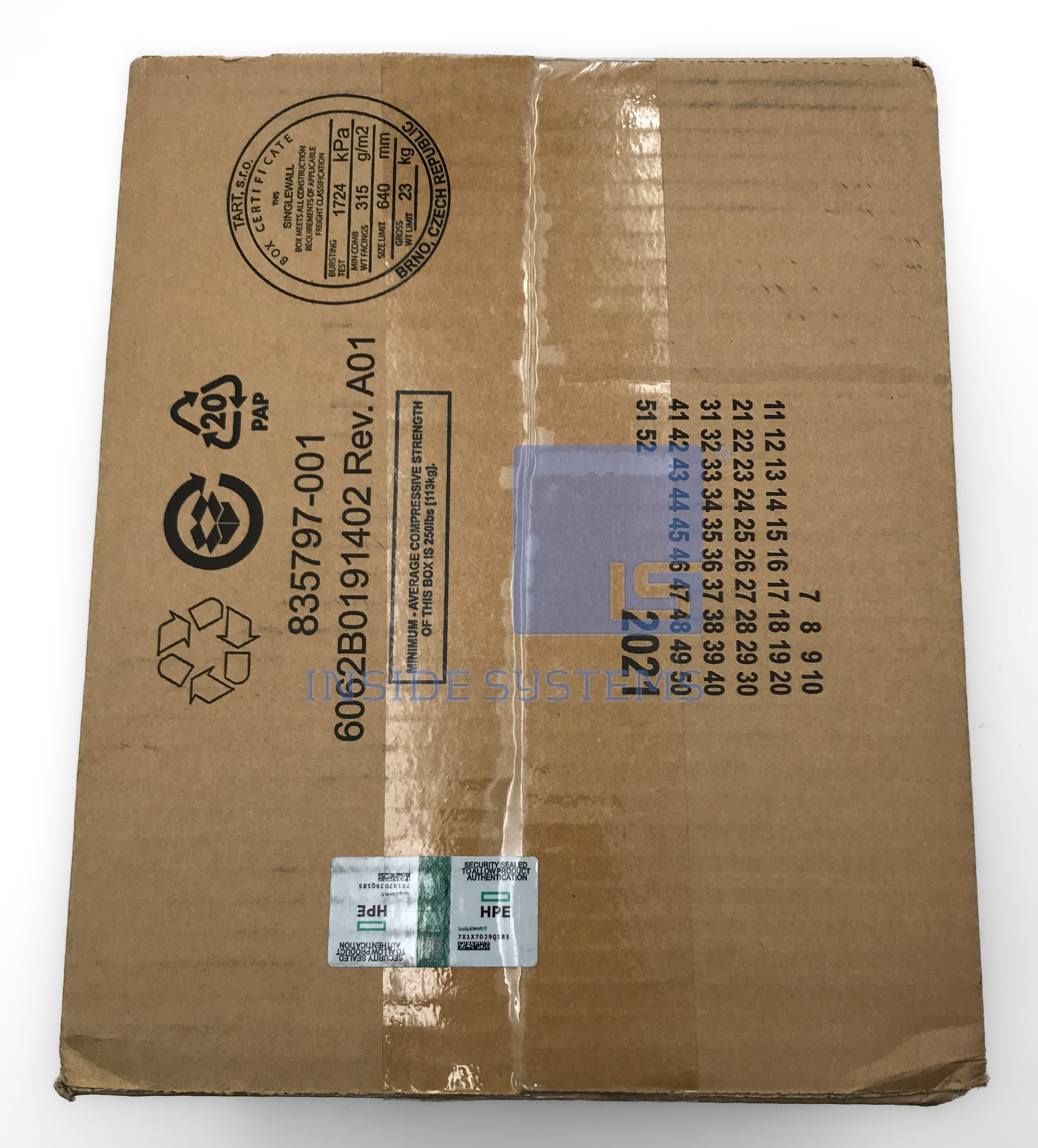 857965-001-01 - 10TB 7.2K 12G MDL SC SAS 3.5" HDD 6 857965-001-01 - 10TB 7.2K 12G MDL SC SAS 3.5" HDD - Image 4