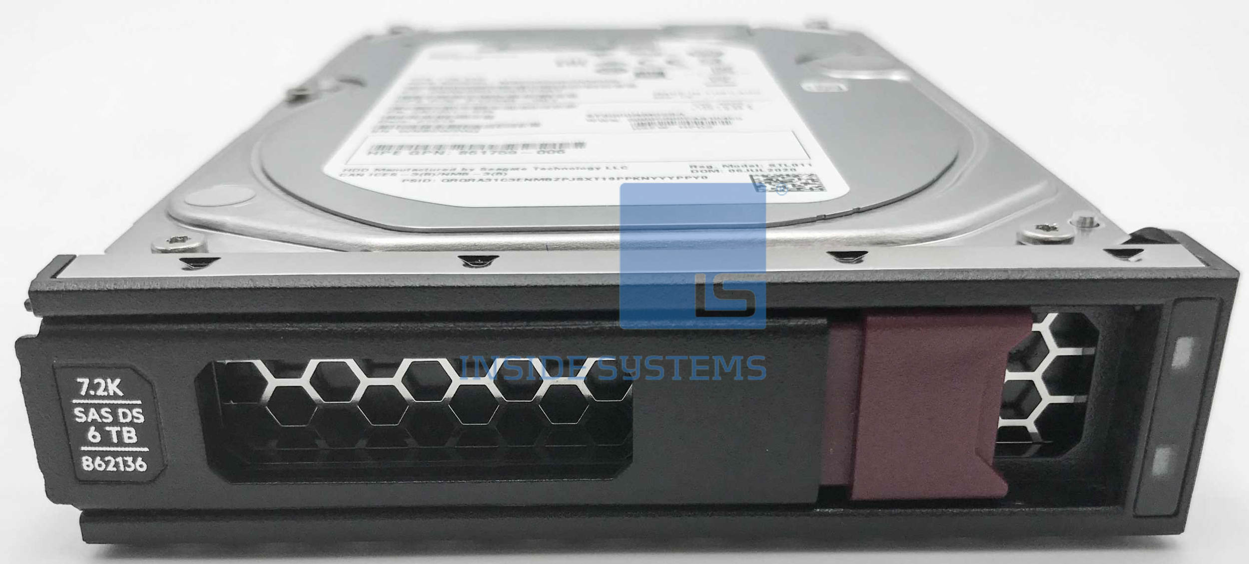 861746-B21 - 6TB 7.2K 12G MDL 512e LP SAS 3.5" HDD 6 861746-B21 - 6TB 7.2K 12G MDL 512e LP SAS 3.5" HDD - Image 4