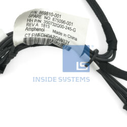 Alternative view of 869810-001 - Backplane Power Cable Assembly
