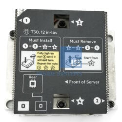 Alternative view of 873082-001 - HPE SYNERGY 480 G10 HEATSINK REAR