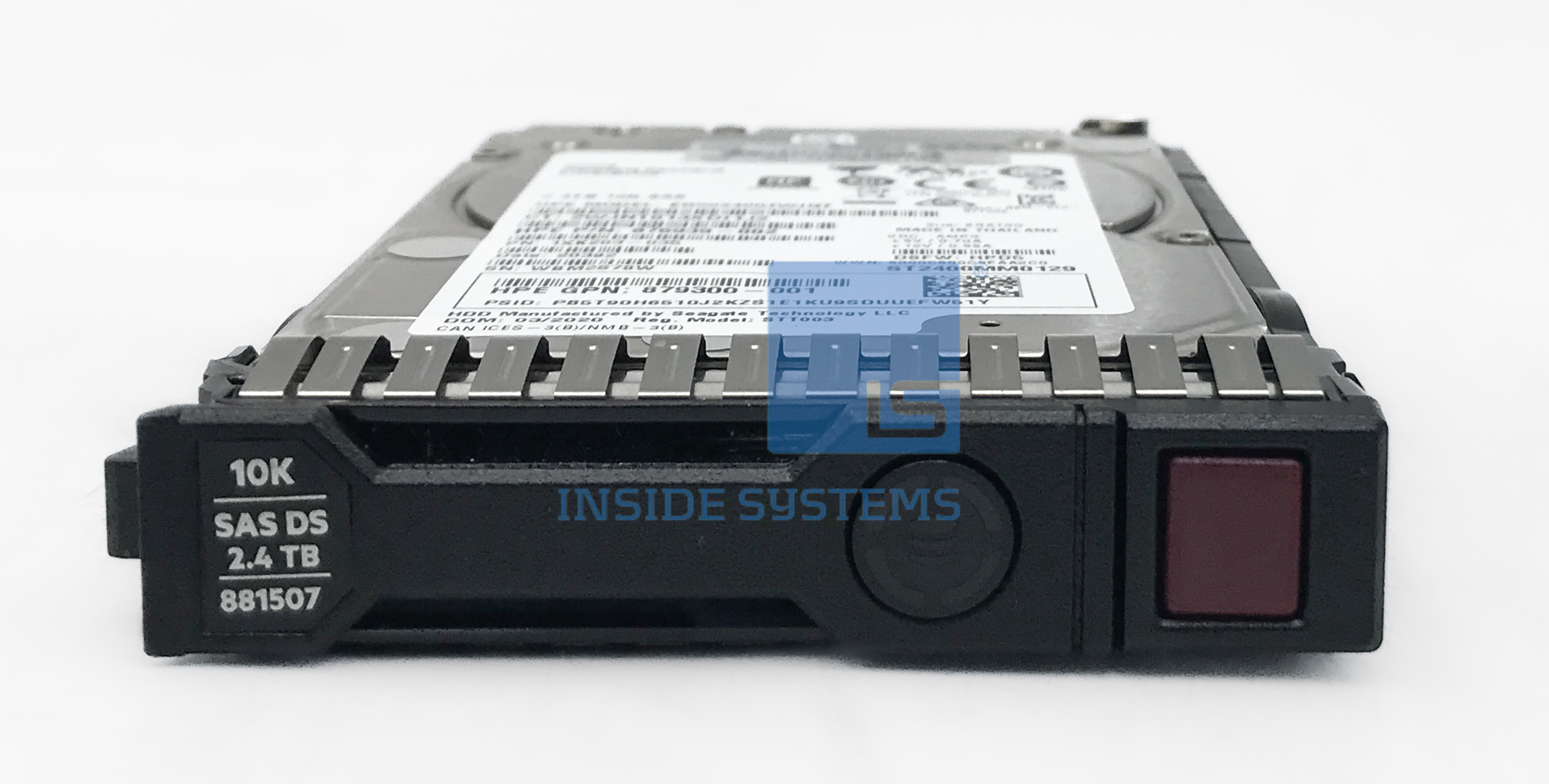 881457-B21 - 2.4TB 10K 12G DS SC SAS 2.5" HDD 4 881457-B21 - 2.4TB 10K 12G DS SC SAS 2.5" HDD - Image 2