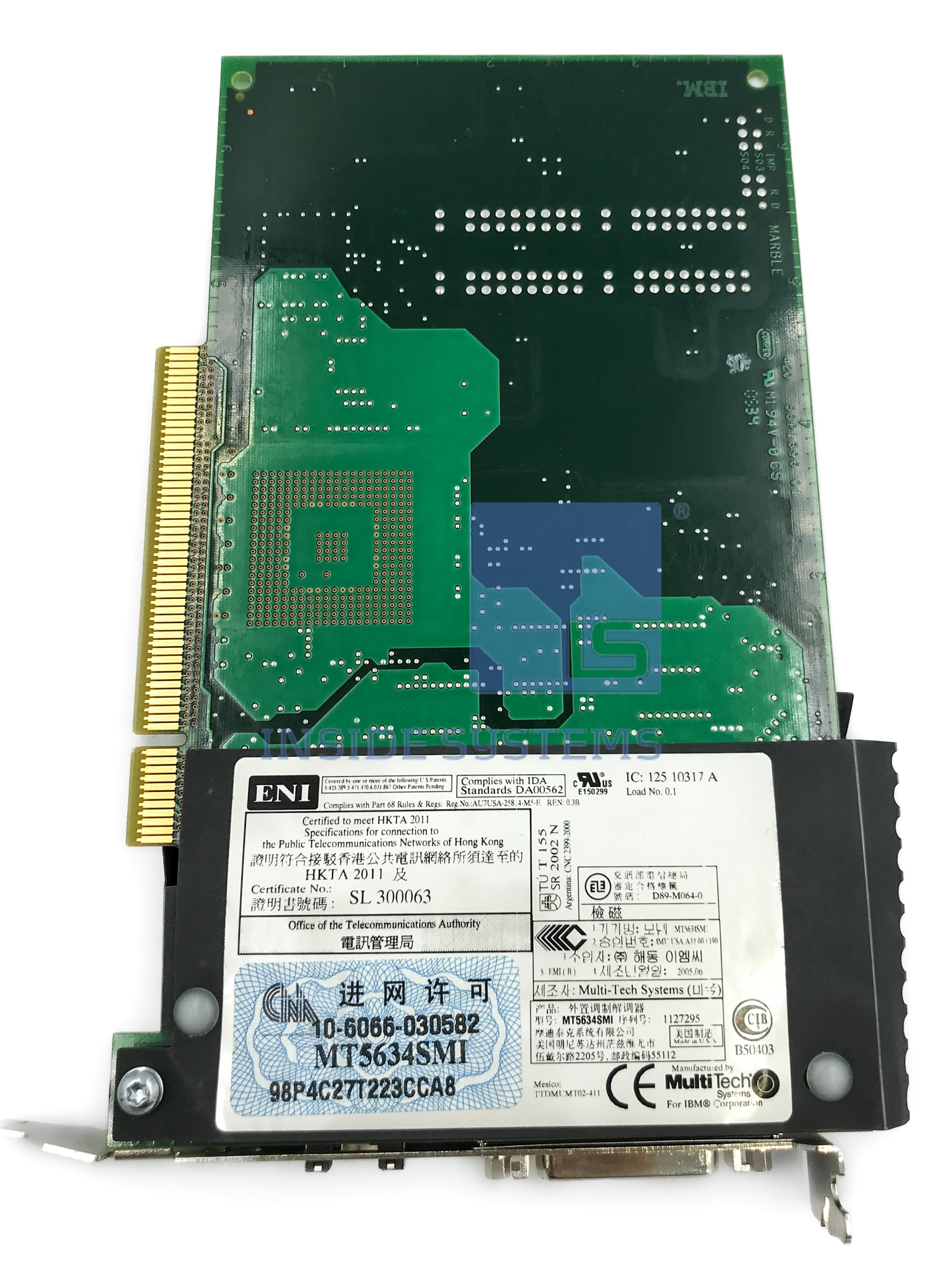 9406-2793 - PCI two-line WAN IOA w/modem 3 9406-2793 - PCI two-line WAN IOA w/modem - Image 2
