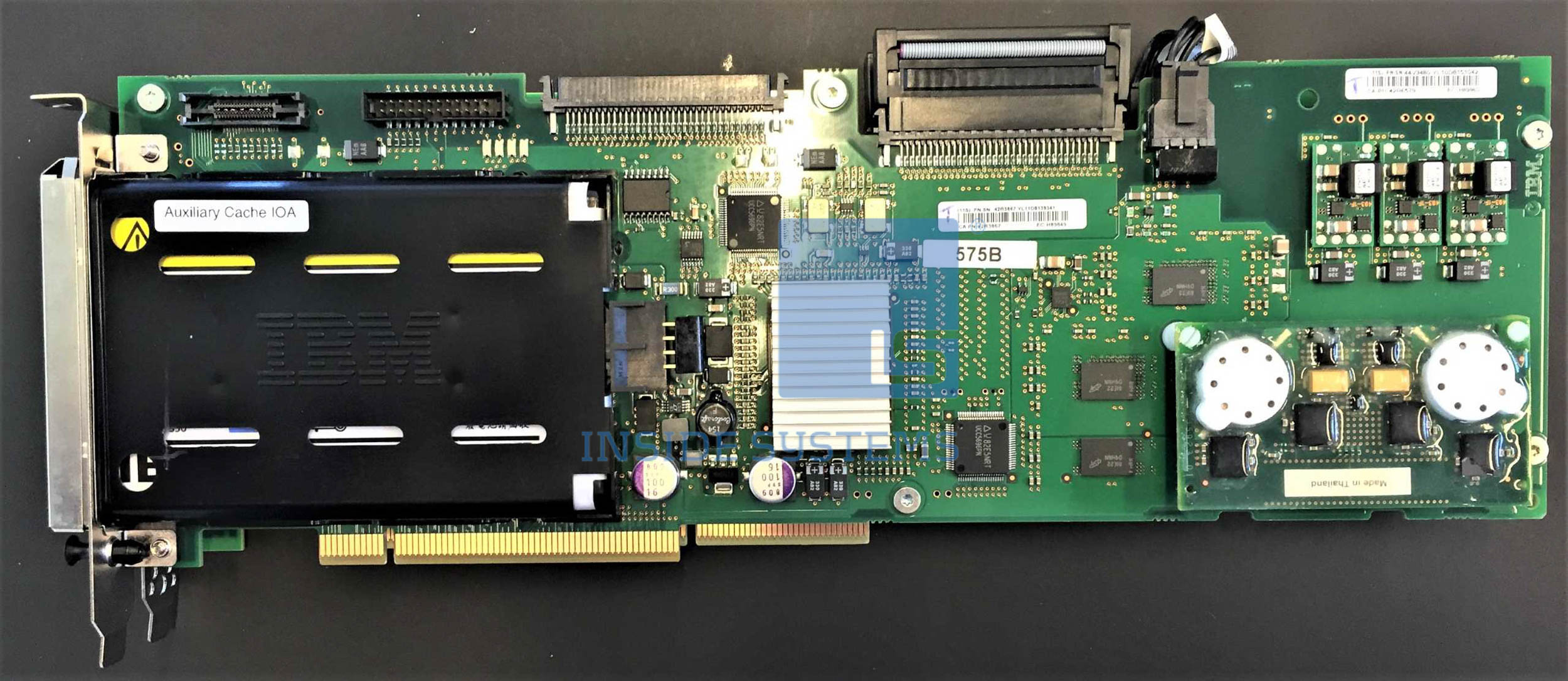 9406-5781 - PCI-X (EXP24)1.5GB 3-Ch U320 RAID no IOP 3 9406-5781 - PCI-X (EXP24)1.5GB 3-Ch U320 RAID no IOP