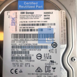 Alternative view of 98Y3274 - IBM 3TB 7.2K RPM SAS DDM (K3AE) Cat2