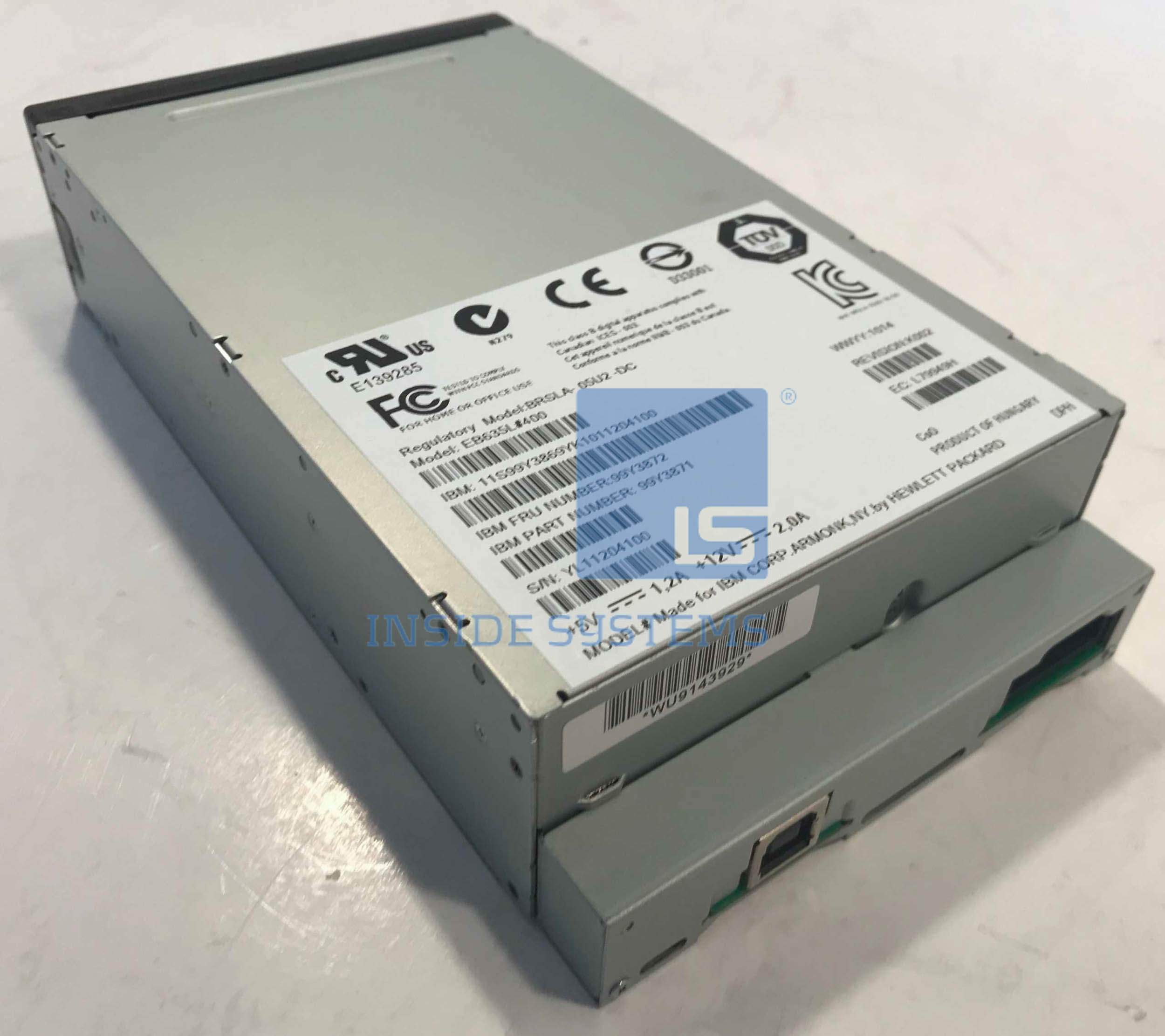99Y3872 - 80/160GB DAT160 USB Internal Tape Drive 1 99Y3872 - 80/160GB DAT160 USB Internal Tape Drive