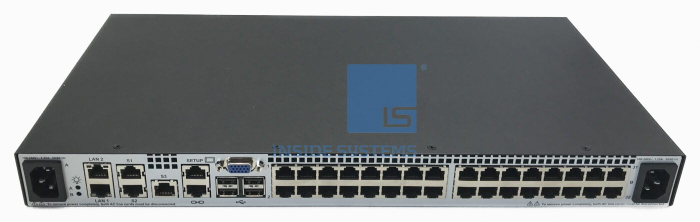 AF622A-02 - HP KVM 4x1ex32 Server Console Switch G2 | Inside Systems A/S