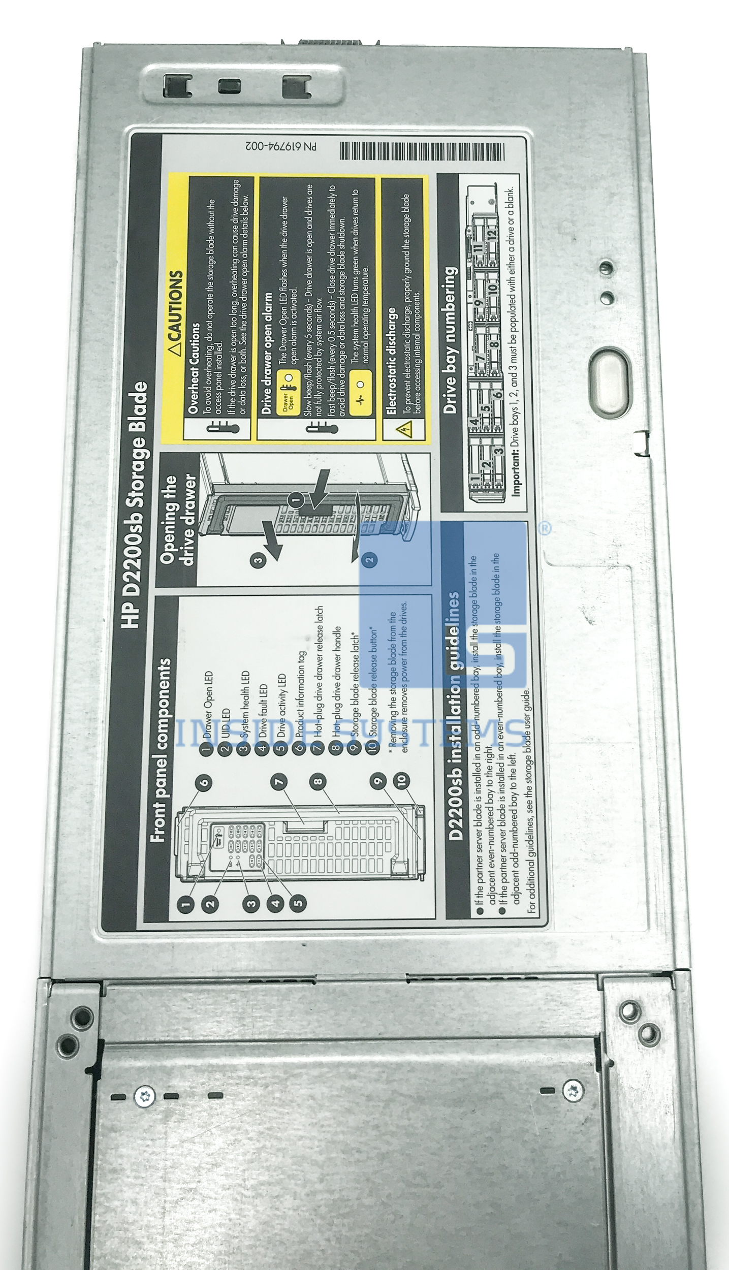 AP880A - HPE D2200SB Storage Blade CTO 6 AP880A - HPE D2200SB Storage Blade CTO - Image 4