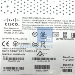 Alternative view of ASA5506-X - ASA 5506-X 8GE Firewall