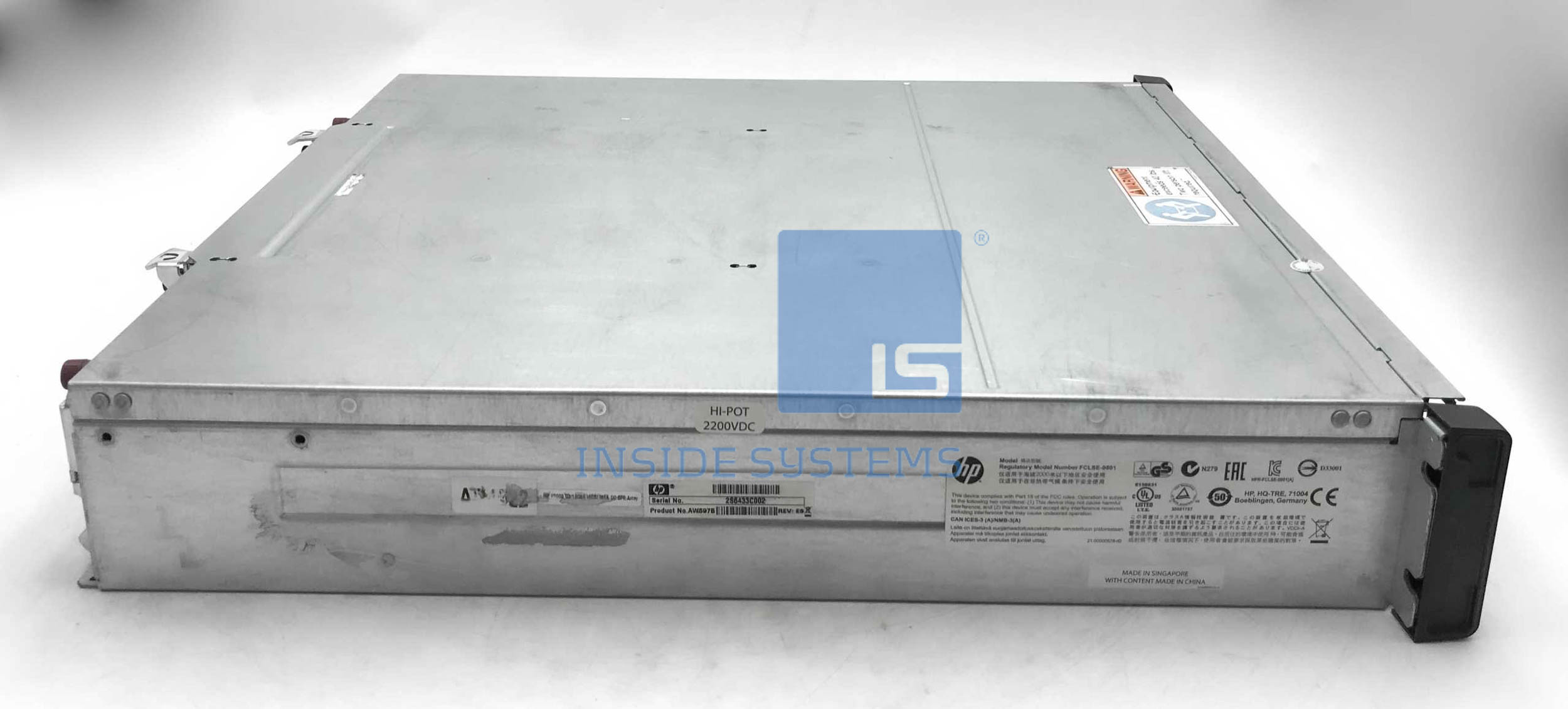AW597B - HPE P2000 G3 10Gbe ISCSI MSA SFF System 4 AW597B - HPE P2000 G3 10Gbe ISCSI MSA SFF System - Image 2