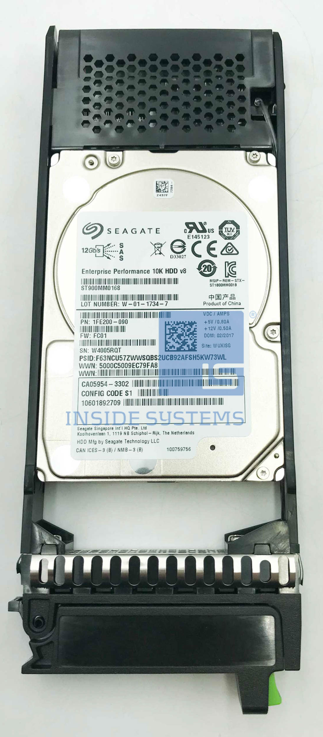 CA07339-E877 - Fujitsu 900GB 10K 6G SAS 2.5" HDD 2 CA07339-E877 - Fujitsu 900GB 10K 6G SAS 2.5" HDD