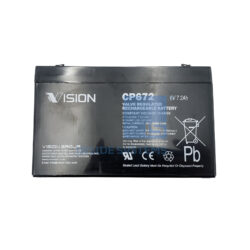 Alternative view of CP672-02 - Bly Batteri 6v 7,2A