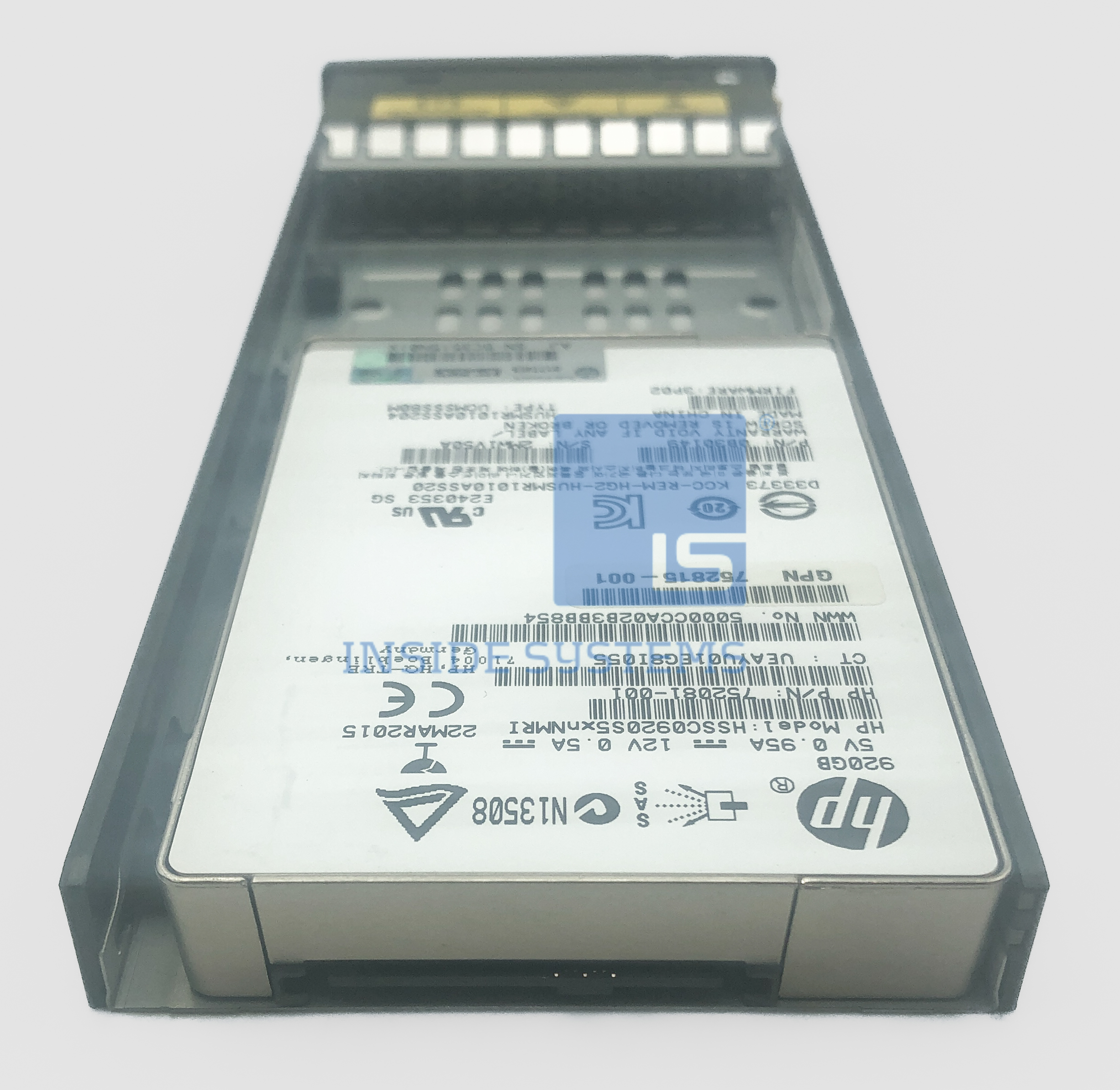 E7W24A - 3PAR 920GB 6G SAS 2.5" SSD 4 E7W24A - 3PAR 920GB 6G SAS 2.5" SSD - Image 3